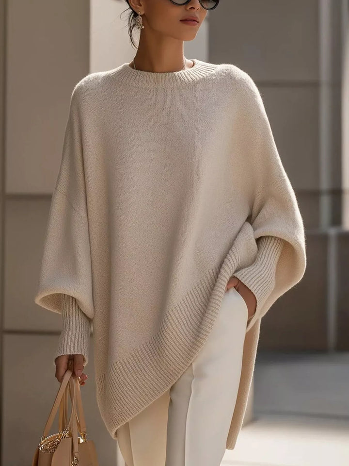 Isabella | Ribbed Sleeve Oversized Sweater