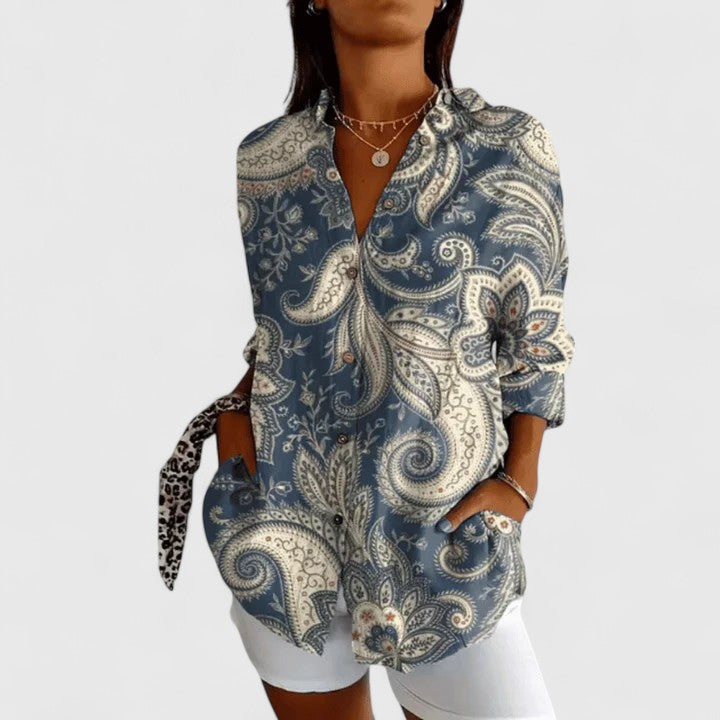 Jamie | Elegant Floral Blouse