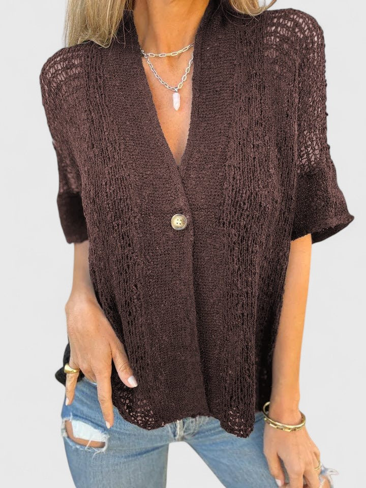 Jamie | Elegant Knitted Shirt