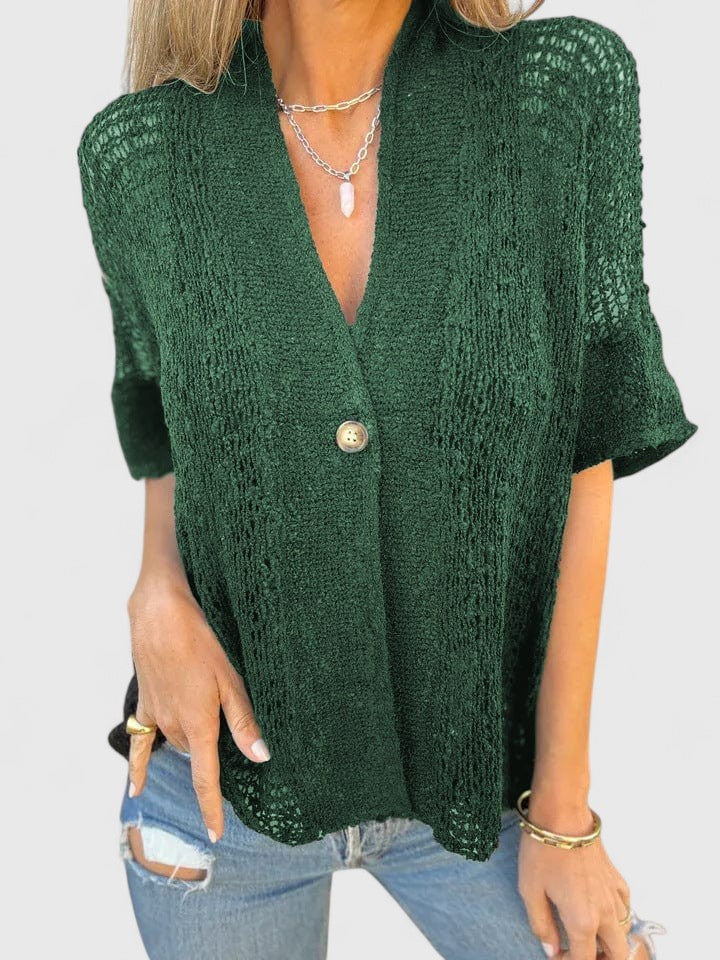 Jamie | Elegant Knitted Shirt