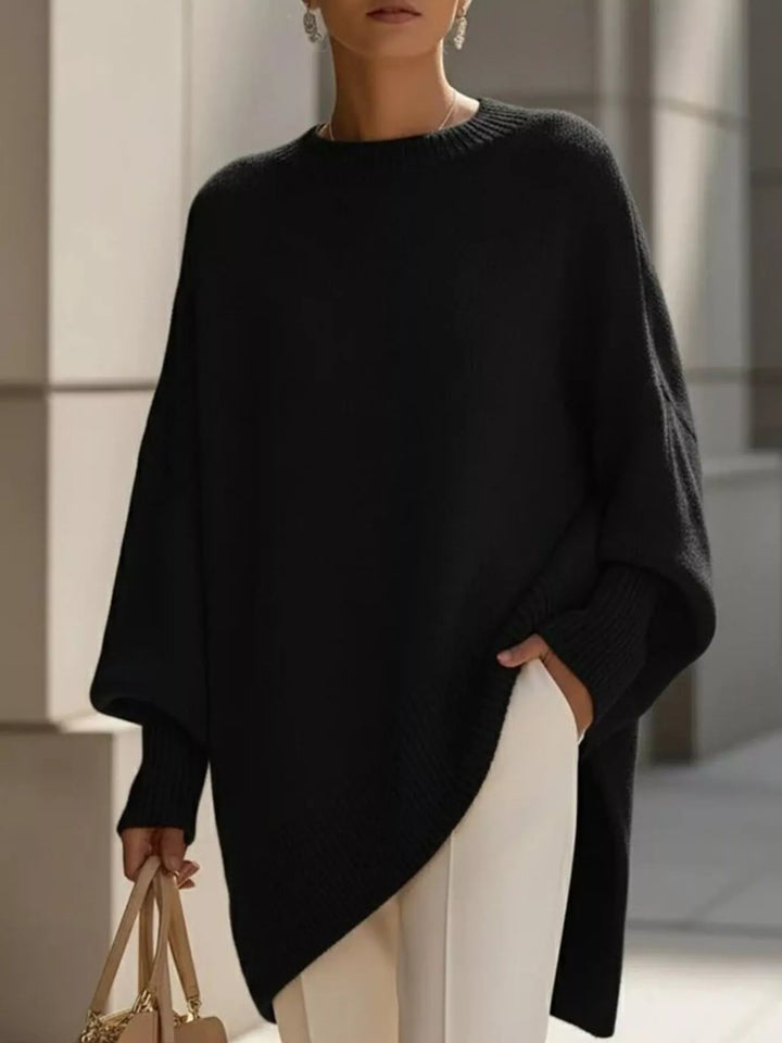 Isabella | Ribbed Sleeve Oversized Sweater