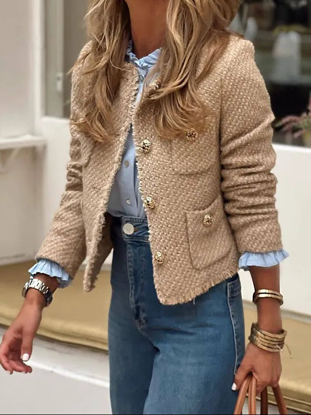 Alyssa | Women's Tweed Blazer