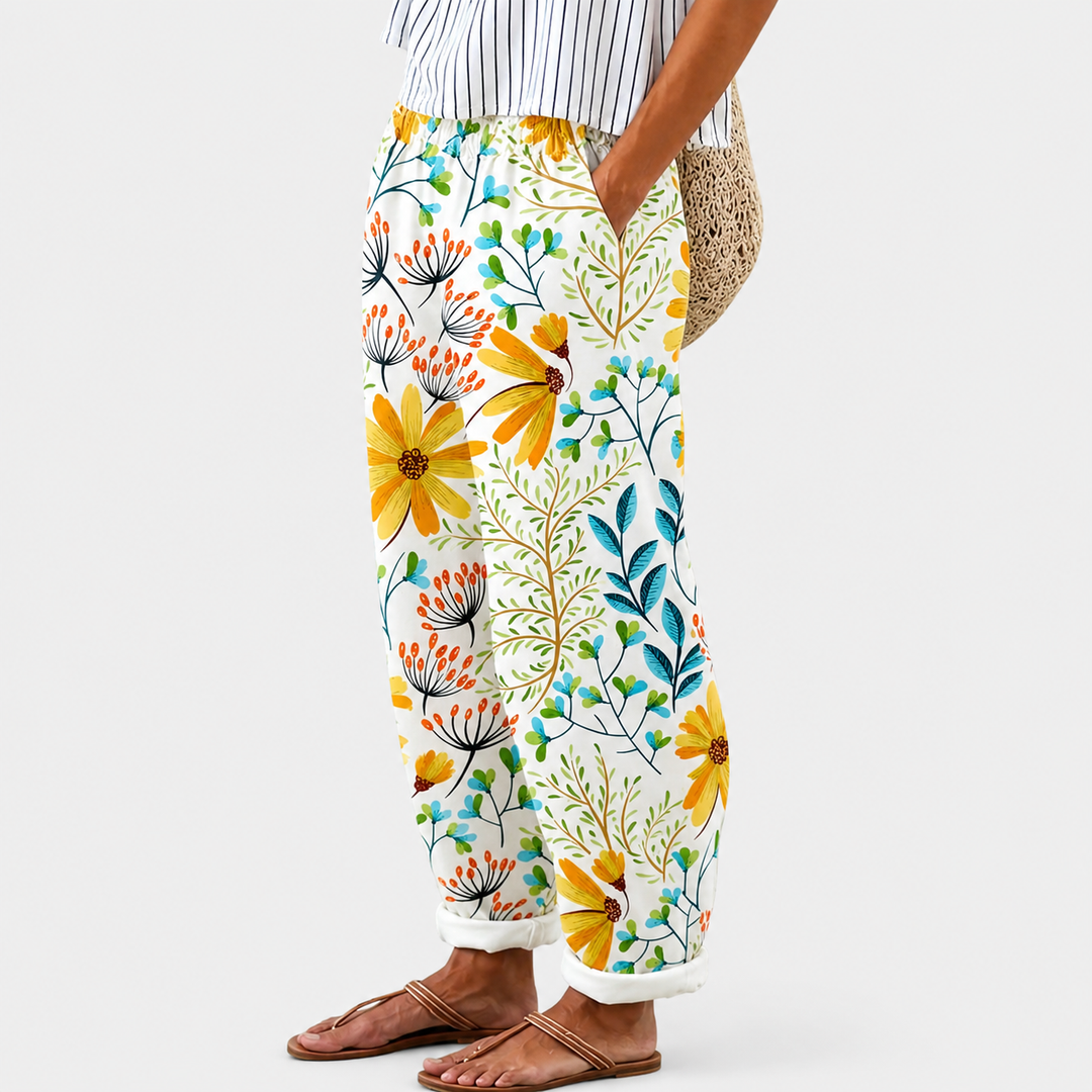 Floral Garden Comfort Pants
