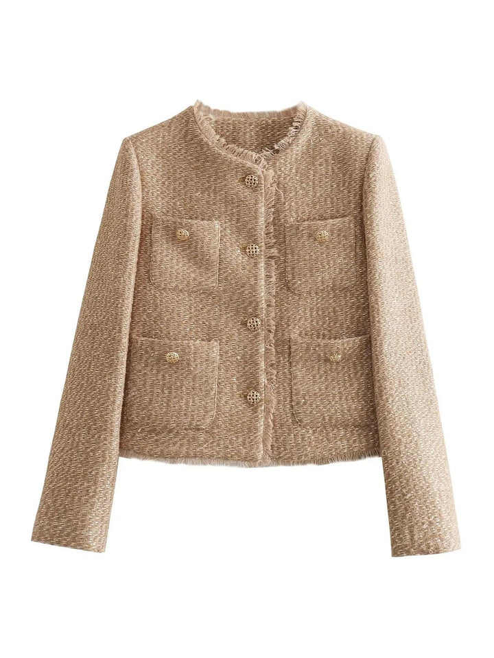 Alyssa | Women's Tweed Blazer
