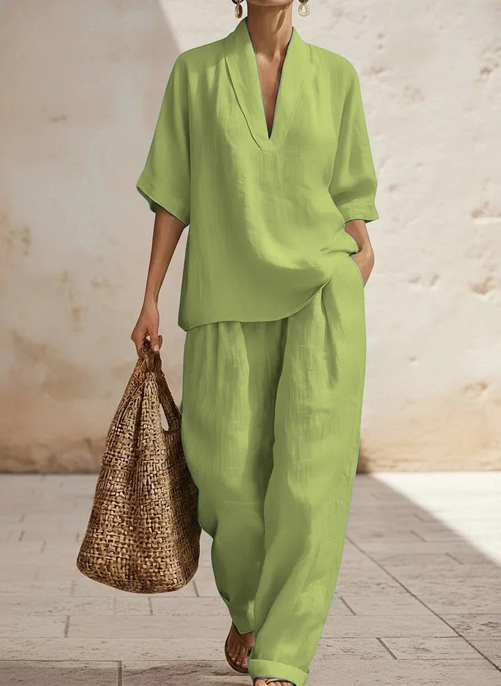 Lilly | Effortless Linen Two-Piece Set