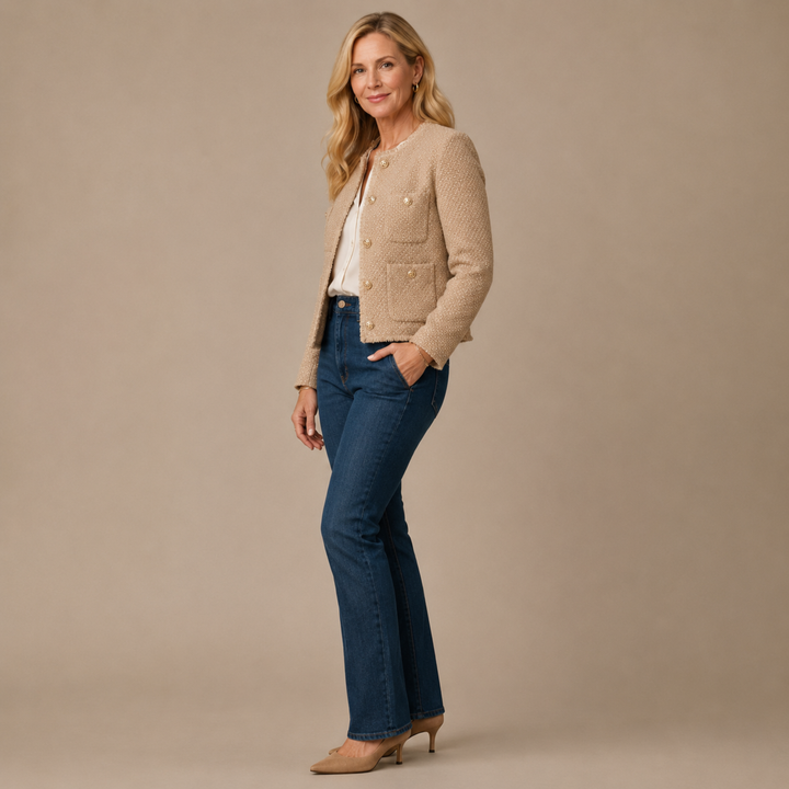 Alyssa | Women's Tweed Blazer