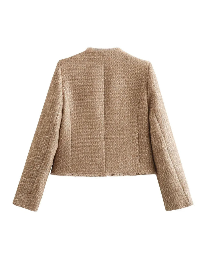 Alyssa | Women's Tweed Blazer