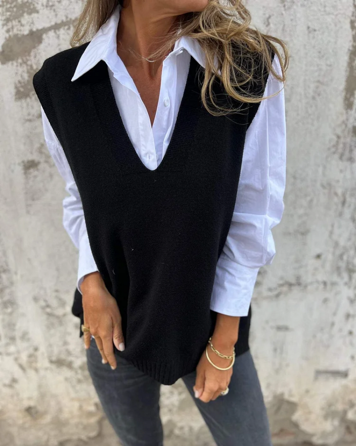 Klea | Knit Sweater Vest