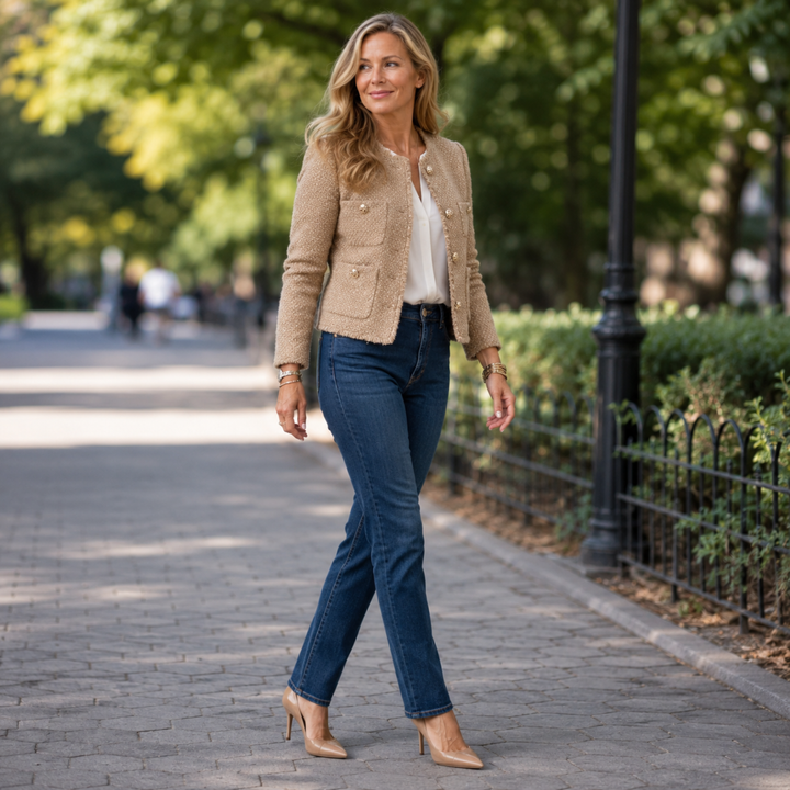 Alyssa | Women's Tweed Blazer