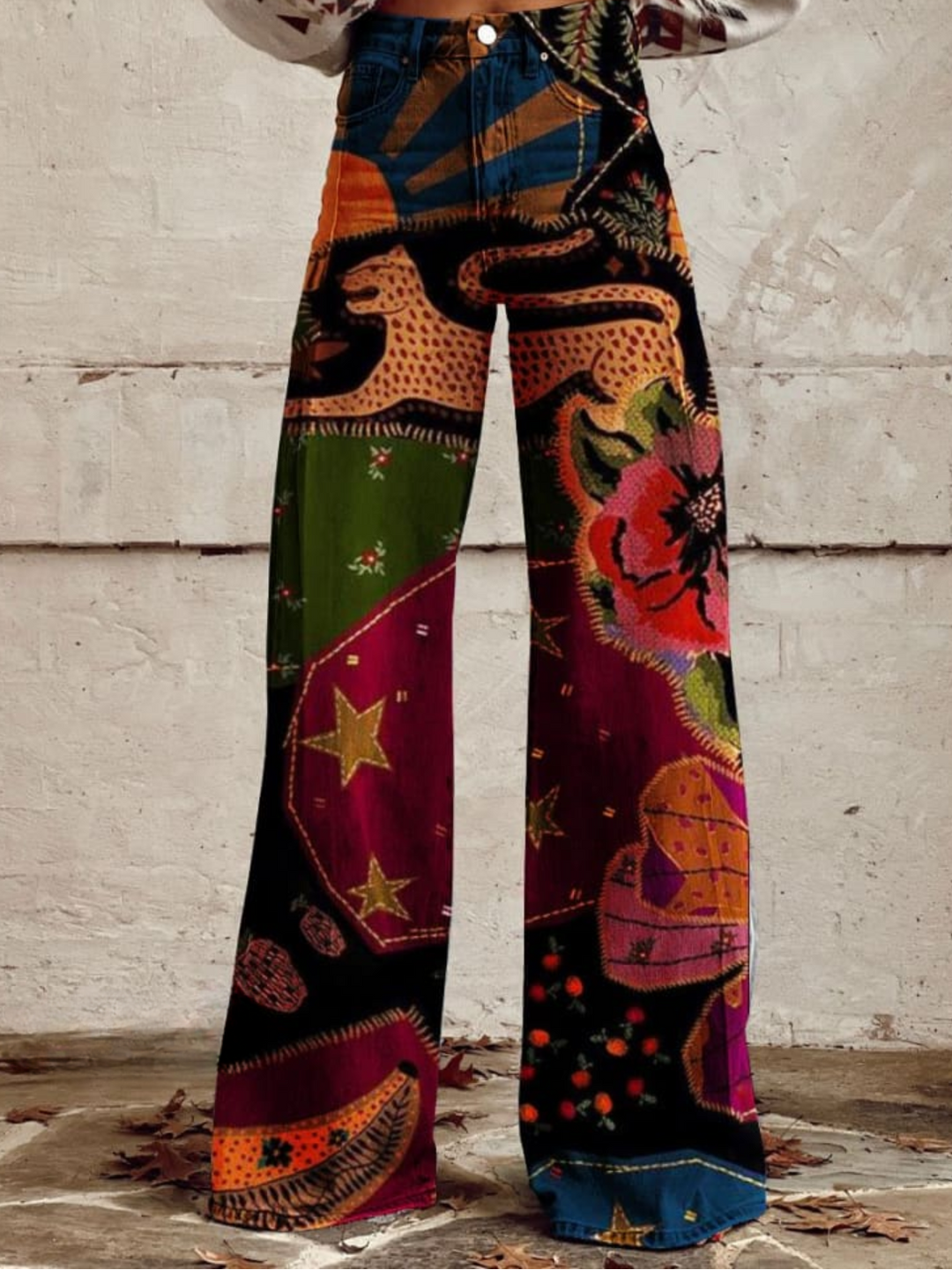 Hermine | Vintage Wide Leg Pants