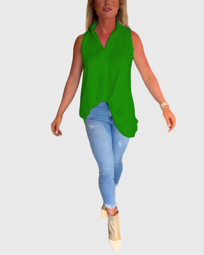 Jamie | Sleeveless Top.