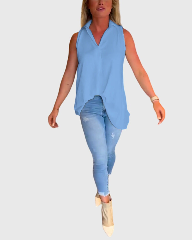 Jamie | Sleeveless Top.