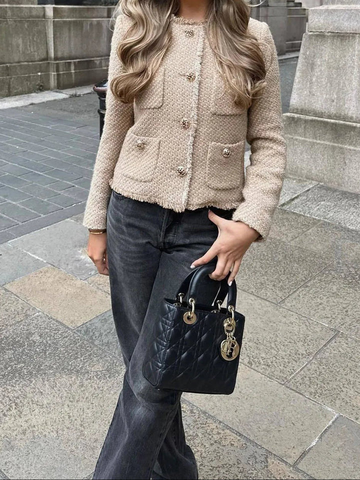 Alyssa | Women's Tweed Blazer