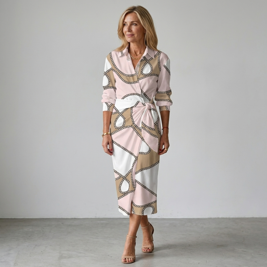 Danielle | Elegant Figure-Flattering Wrap Dress
