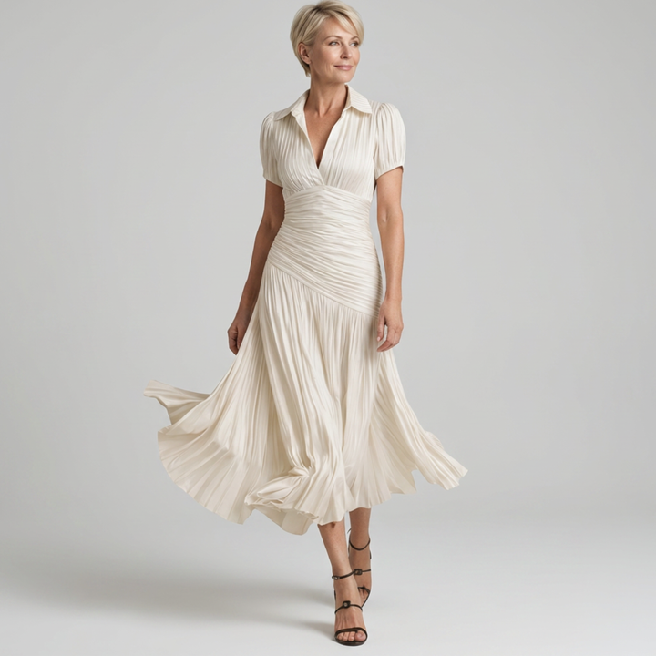 Heidi | Retro Midi Dress