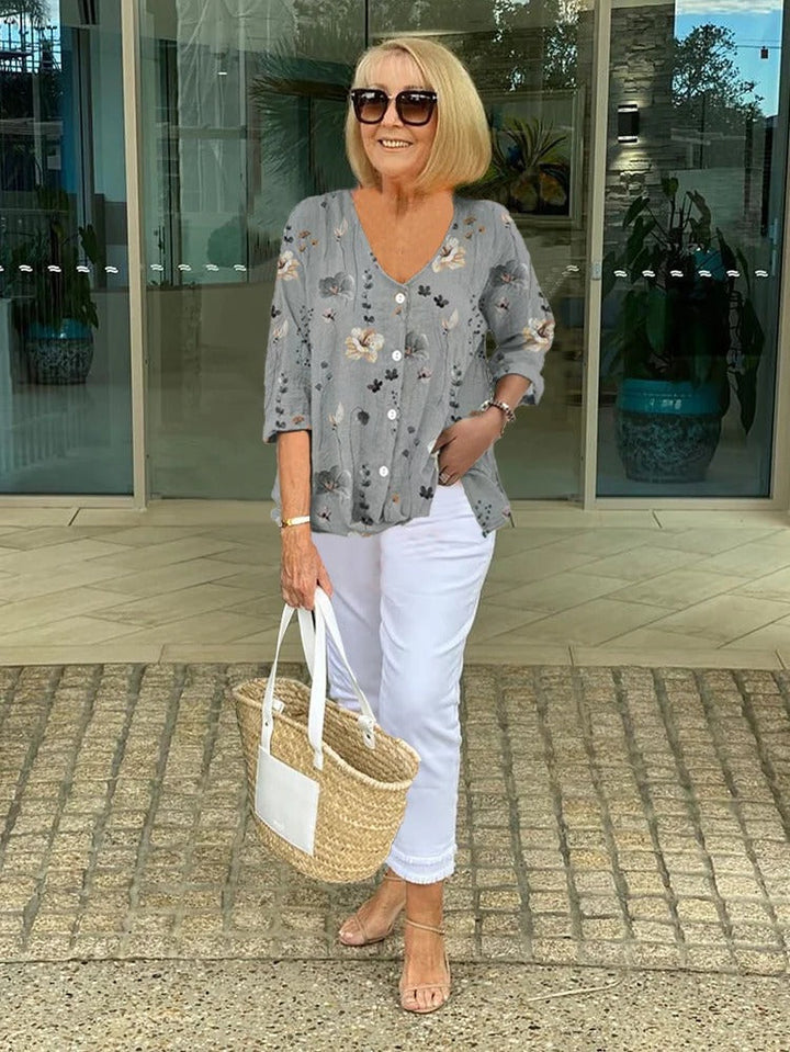 Louise | Women's Blouse Three-Quarter Sleeve