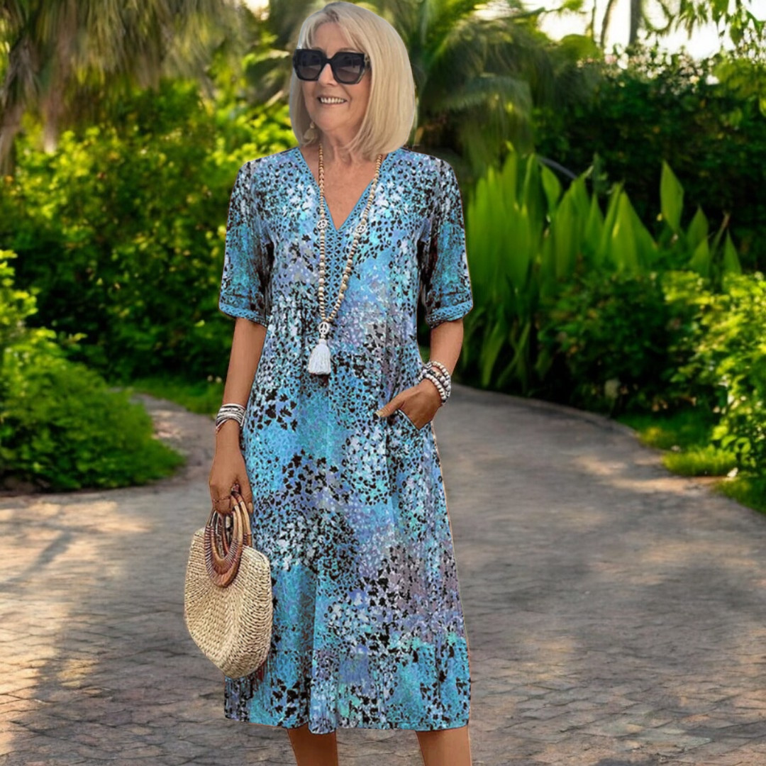 Iris™ – Lightweight and airy dress with a flattering cut