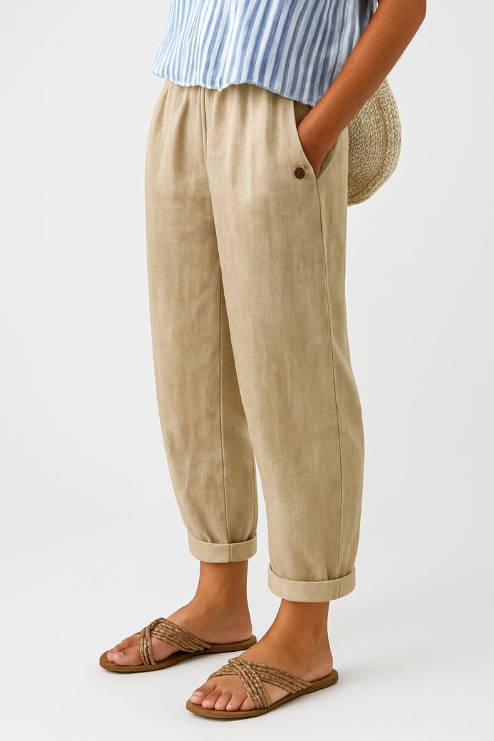 Brenda | Effortless Tapered Comfort Trousers