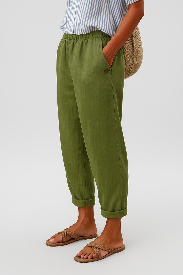 Brenda | Effortless Tapered Comfort Trousers