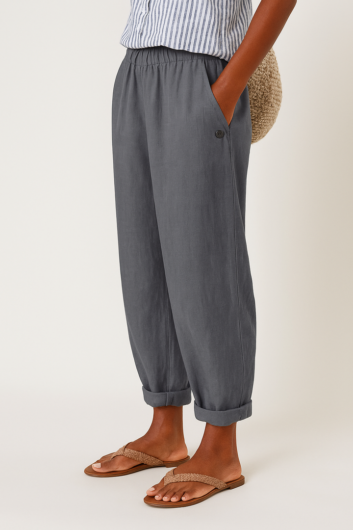Brenda | Effortless Tapered Comfort Trousers