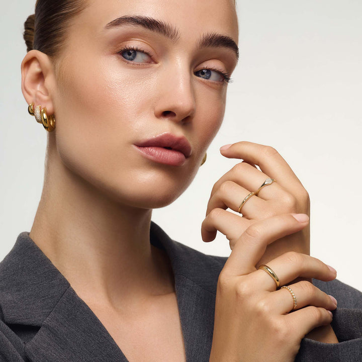 Jamie | Midi Ring 18k Gold