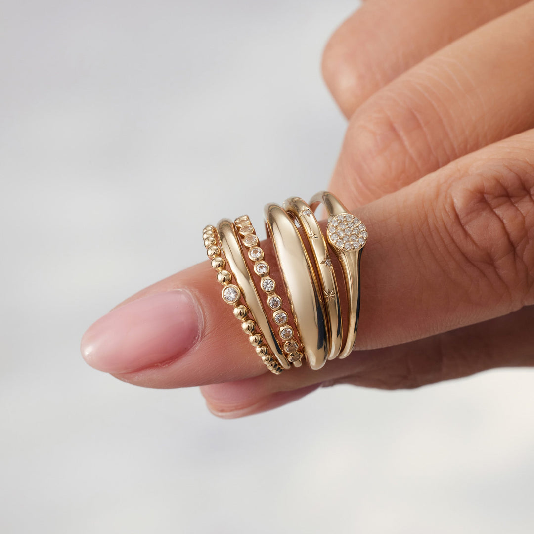 Jamie | Midi Ring 18k Gold