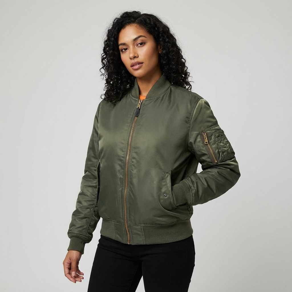 Julia | Classic Bomber Jacket