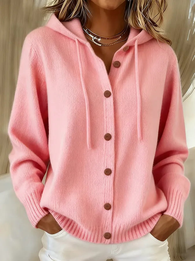 Lorayne | Cozy Button Cardigan