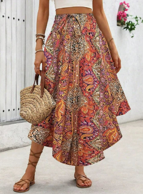 Amélie | Effortless Bohemian Maxi Skirt