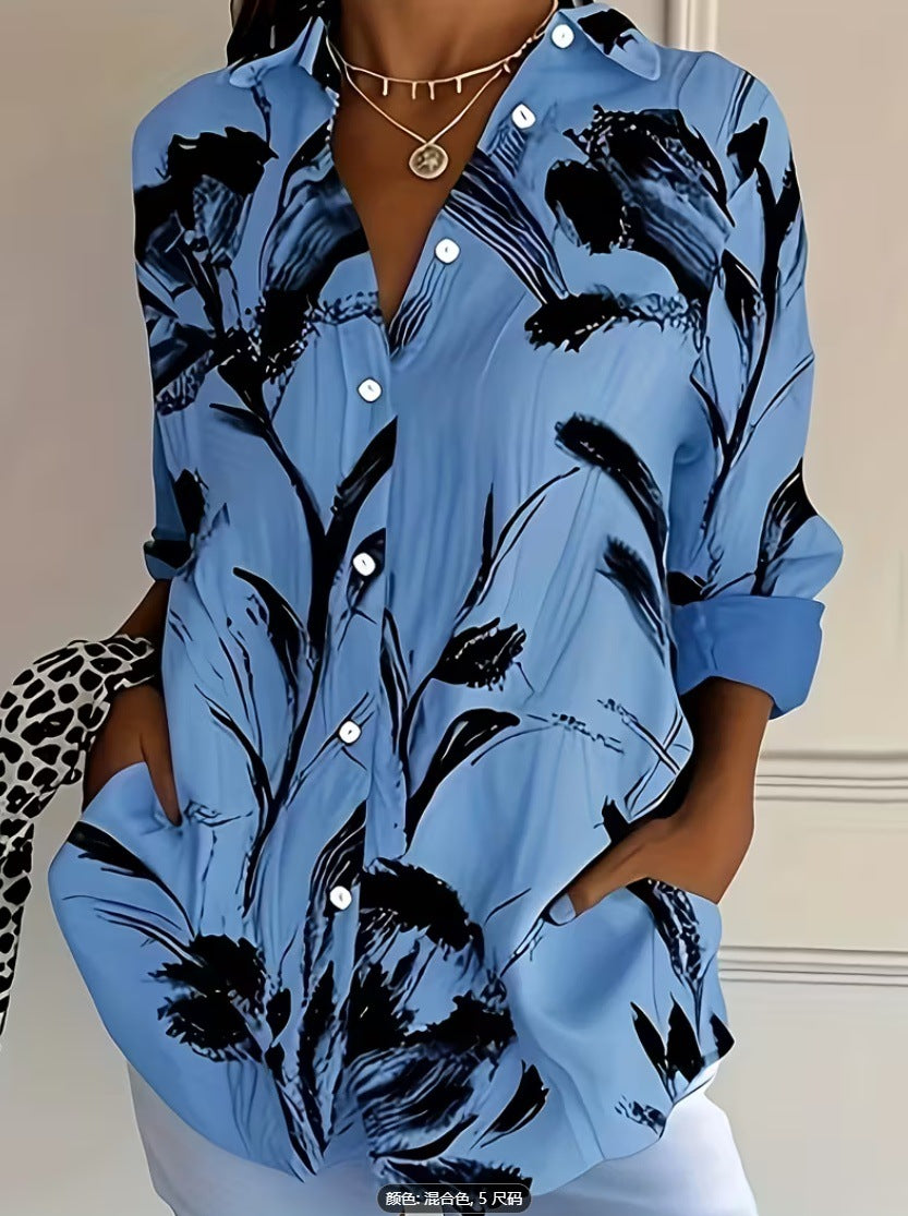 Mia - Vintage Casual Blouse
