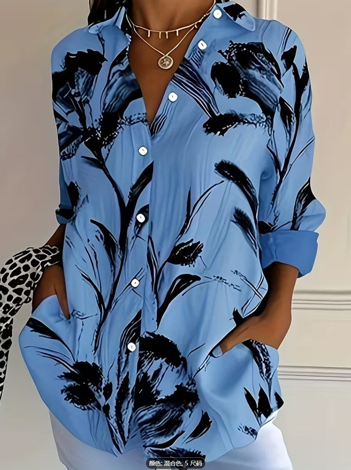 Mia - Vintage Casual Blouse