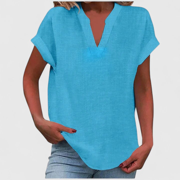 Jamie | Comfortable V-Neck Blouse