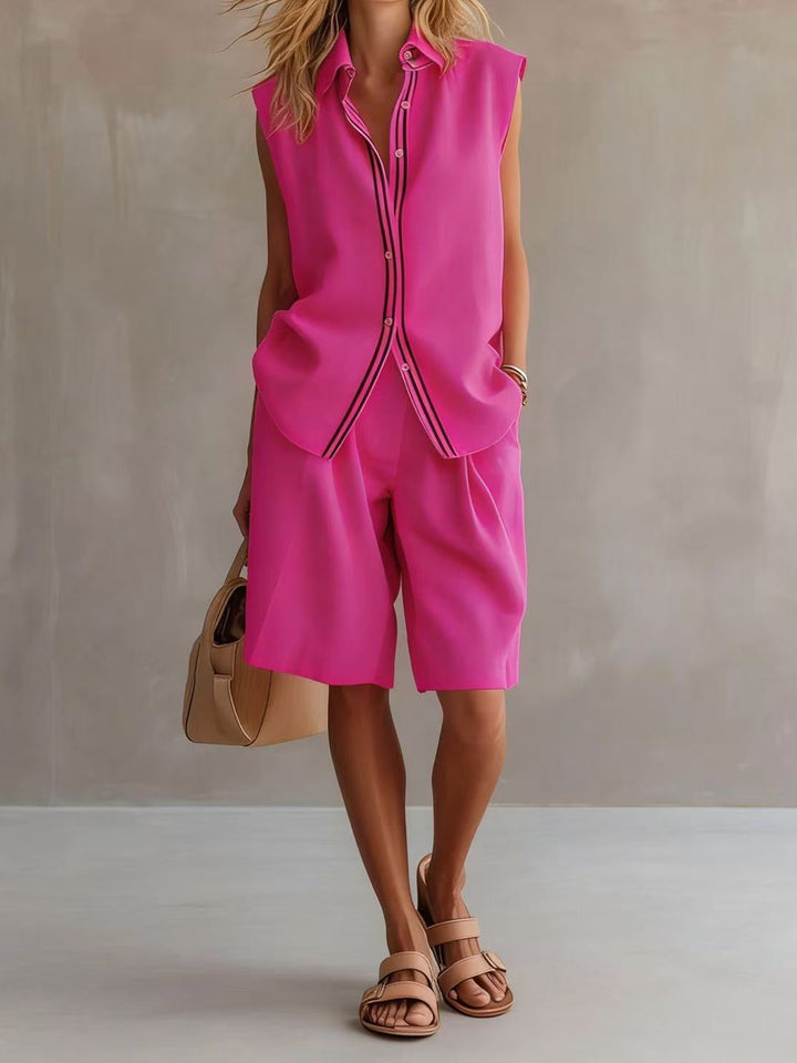 Margot | Refined Ribbed Knit Lounge Set
