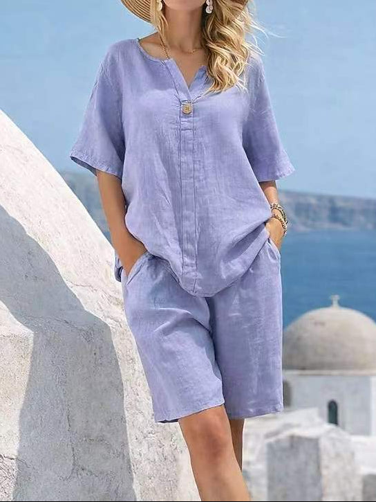 Audrey | Sophisticated Pleated A-Line Set