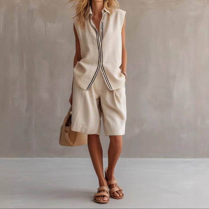 Margot | Refined Ribbed Knit Lounge Set