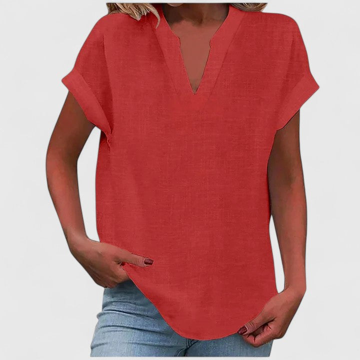Jamie | Comfortable V-Neck Blouse