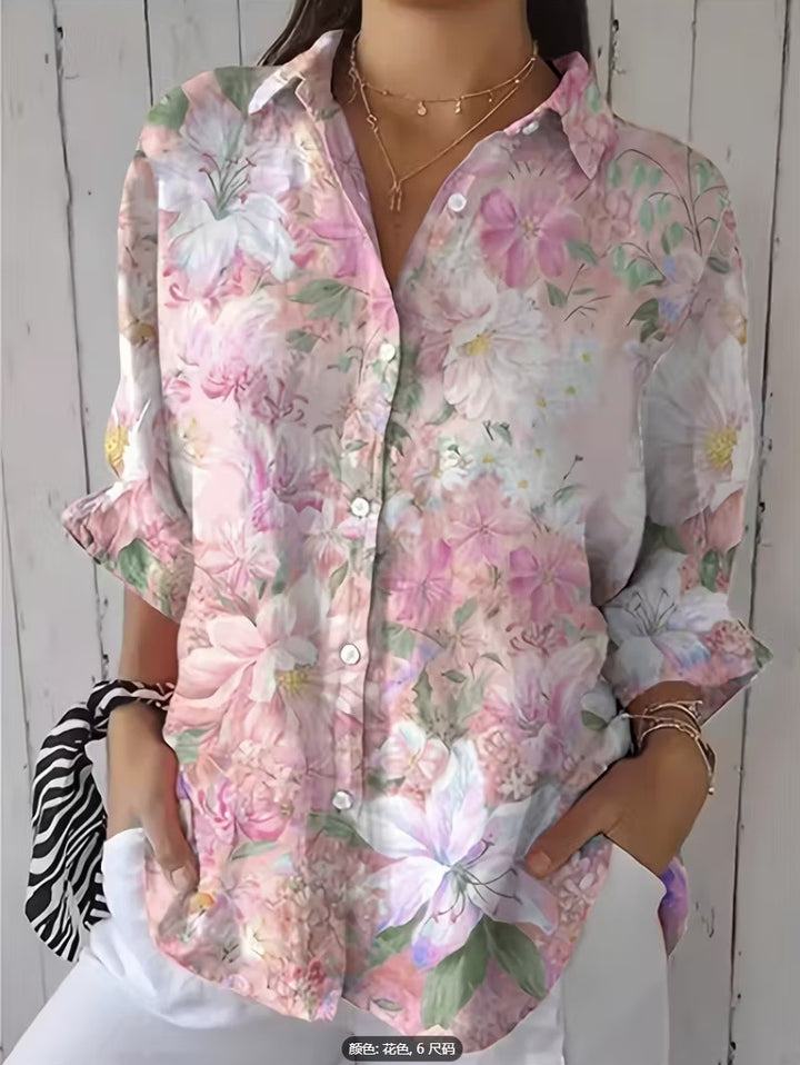 Mia - Vintage Casual Blouse