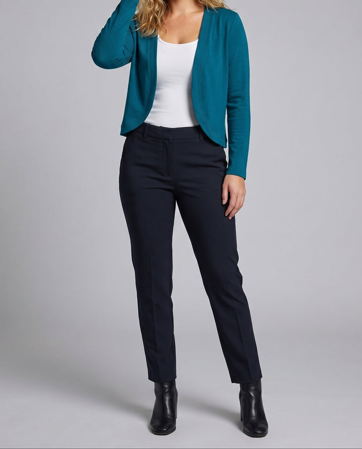 Camille | Bolero Blazer Shawl Collar Open Fitted