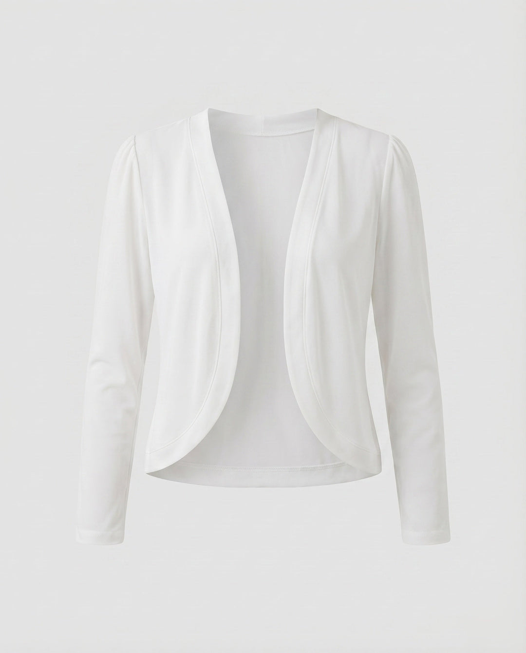 Camille | Bolero Blazer Shawl Collar Open Fitted