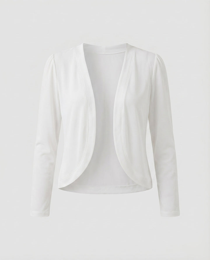 Camille | Bolero Blazer Shawl Collar Open Fitted