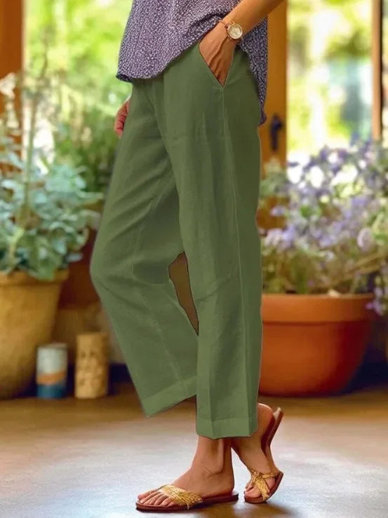 Mia | Coastal Breeze Trousers