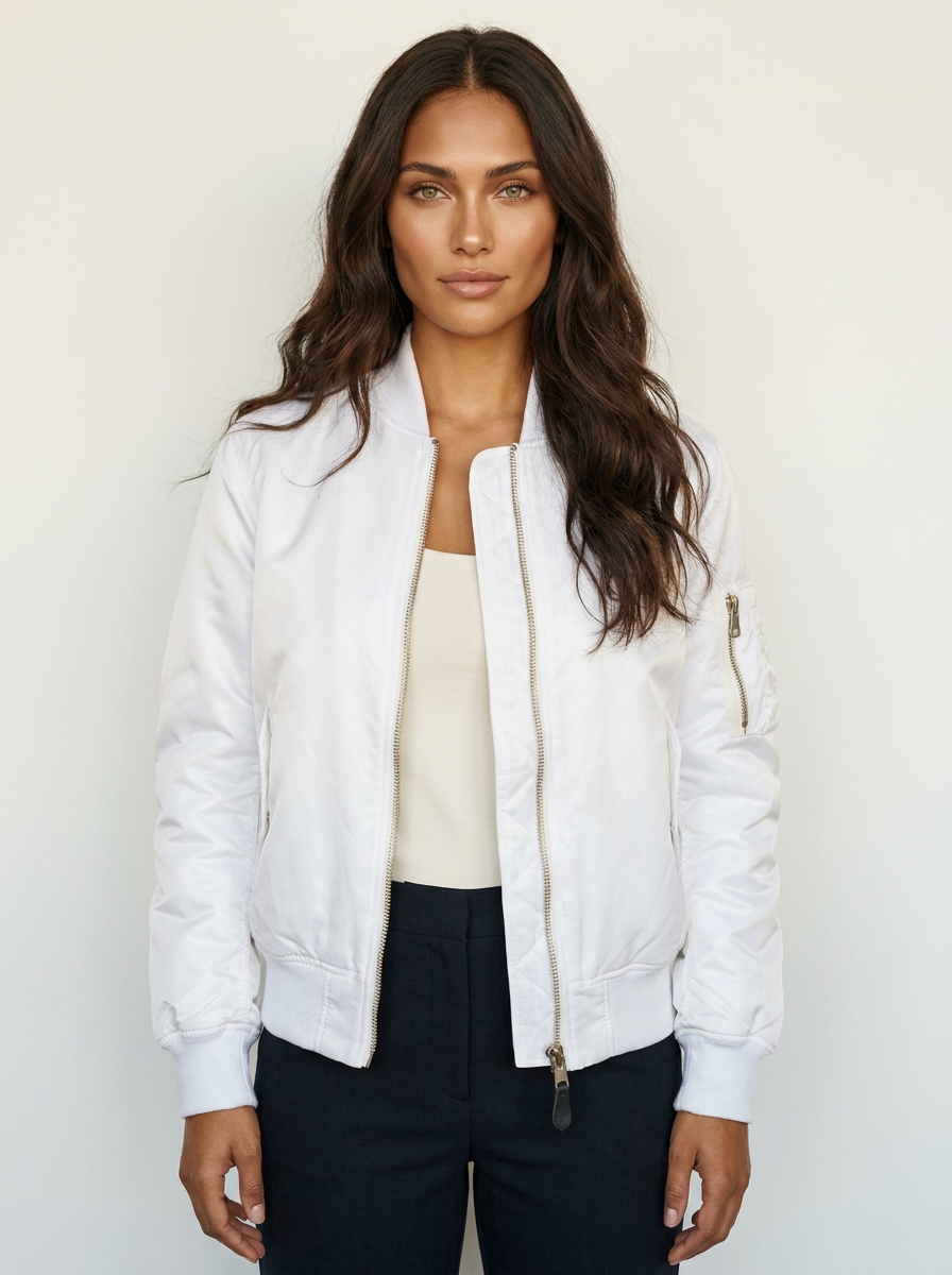 Julia | Classic Bomber Jacket