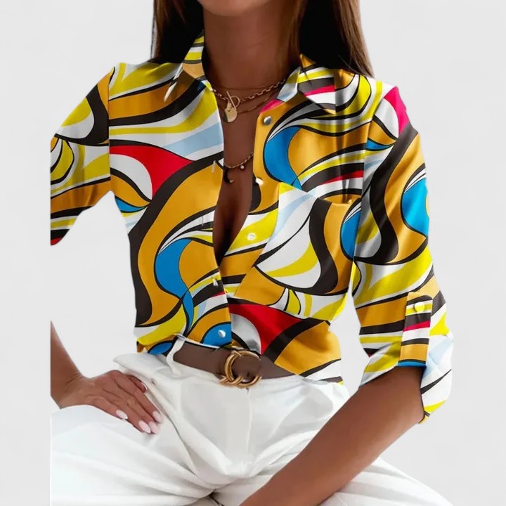 Jamie | Elegant Long Sleeve Blouse