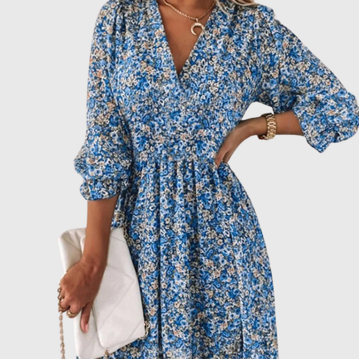 Sunna - Elegant Floral Dress