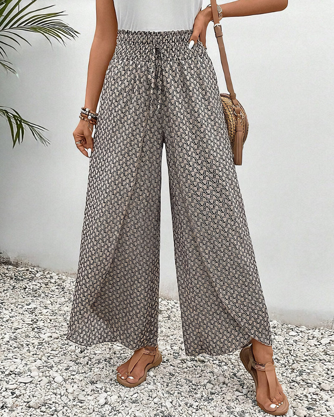 ahara - Relaxed Wide-Leg Pants