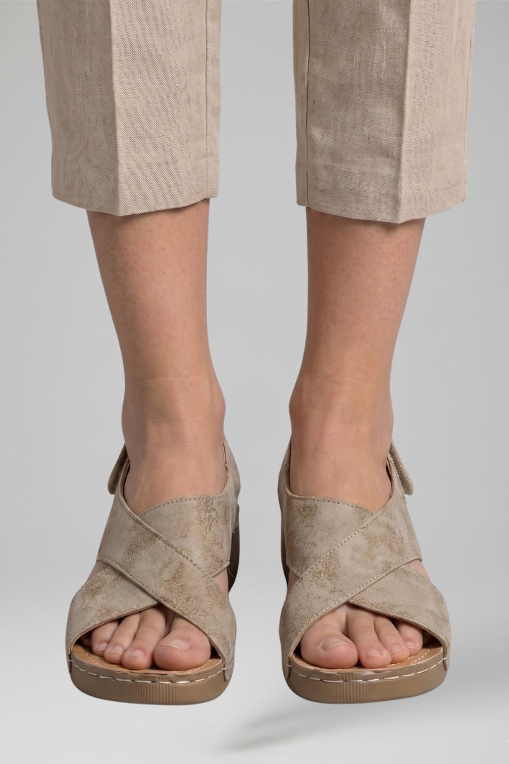 Sadie | Women's Platform Wedge Sandals with Wedge Heel
