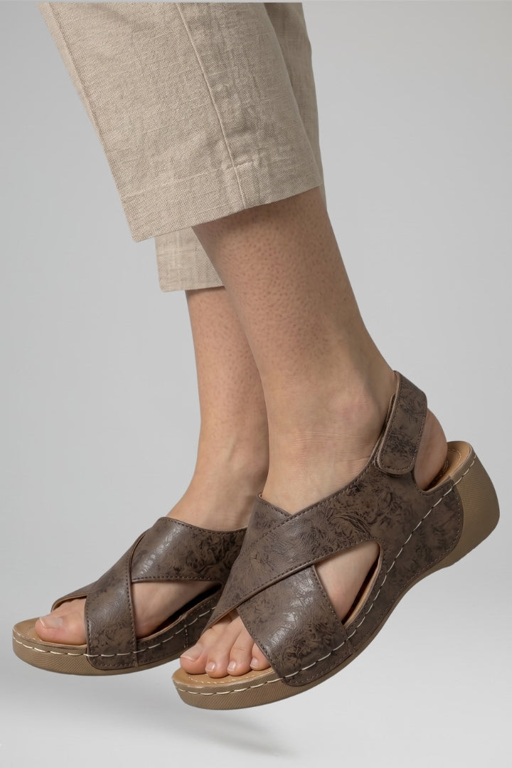 Sadie | Women's Platform Wedge Sandals with Wedge Heel