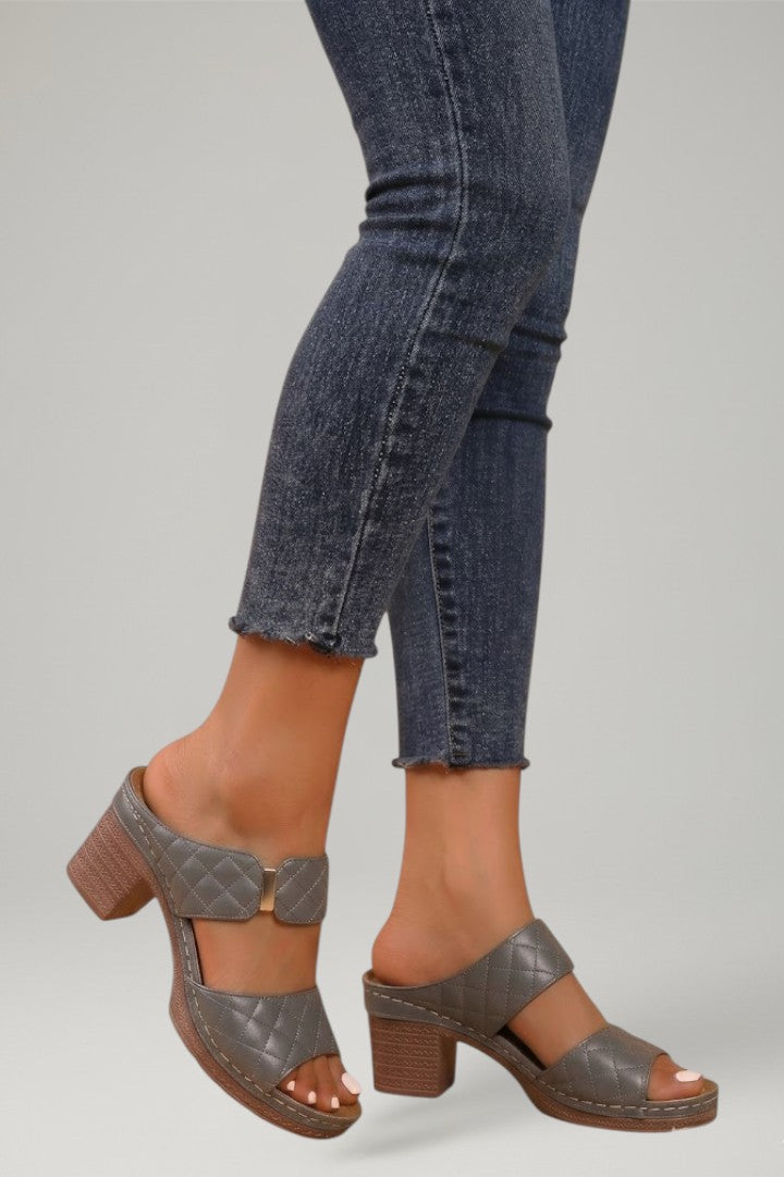 Maya | Women's Sandals with Adjustable Straps and Block Heel