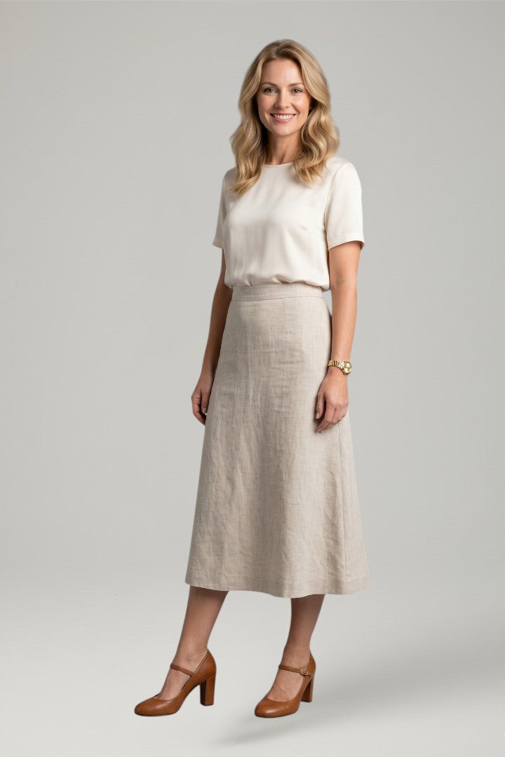Lucy | Women's Sandals with Buckle Strap and Low Heel