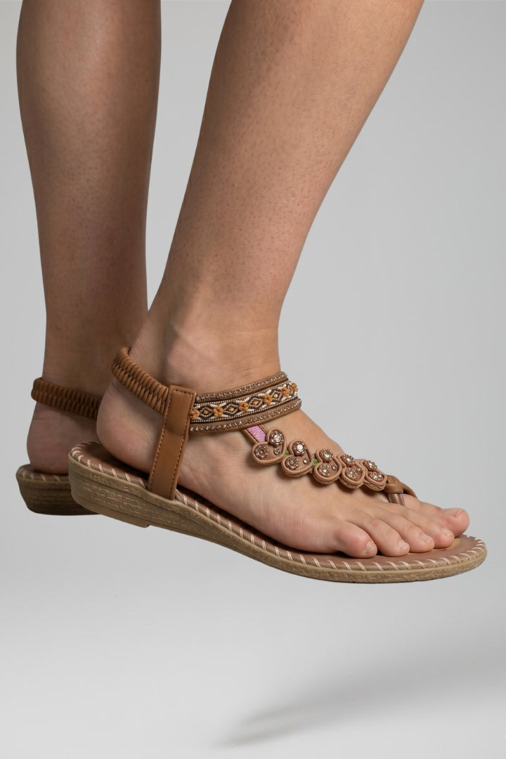 Lily | Women's Sandals with Slip On Design and Flexible Sole